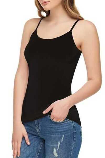 Elit 2001 Elite Black Modal Women's Athlete with String Strap - Pack of 6