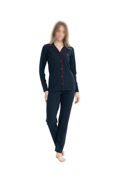 U.S. Polo Assn. U.S. Polo Assn. Set pijamale de damă bleumarin BK24.ç1.ey1.iz0.l0.ik0.BK24