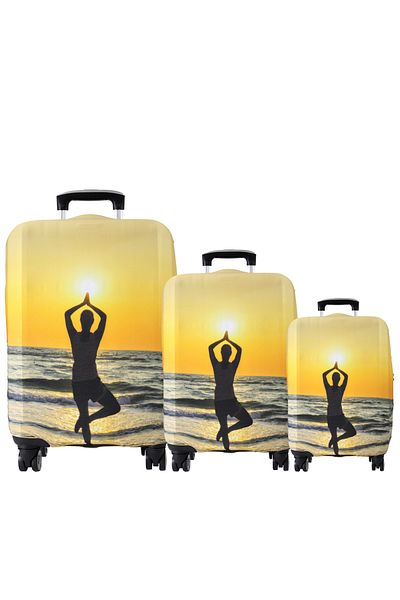 MY SARACİYE My Saracye 112 Yoga Suitcase / Suitcase, Large, Medium, Cabin Size Case Set - 112 Yoga