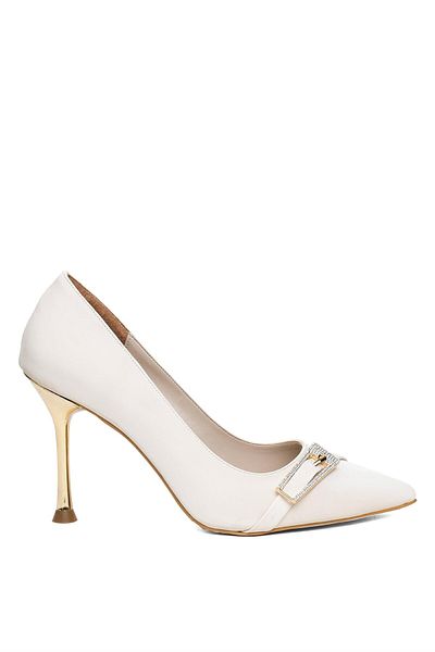 MİSS PARK MODA Miss Park Moda Pm450 K409-2 Women's Evening Dress Shoes Tan
