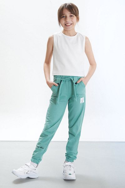 Cansın Mini Долнище на анцуг за момиче с колан Green Fashion Girl 17686