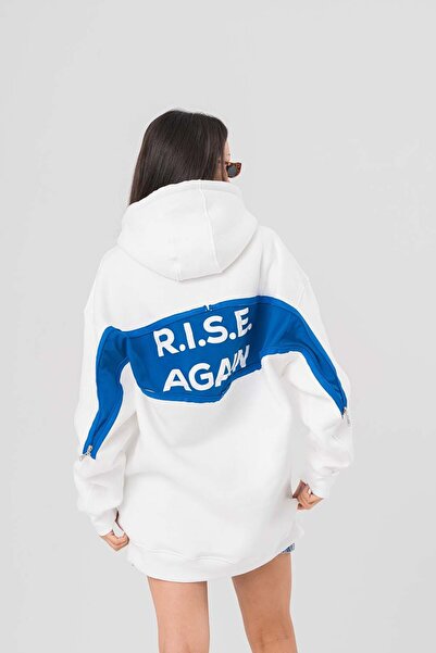 go gang own Φούτερ με κουκούλα Rise Again με κρυφό φερμουάρ στην πλάτη
