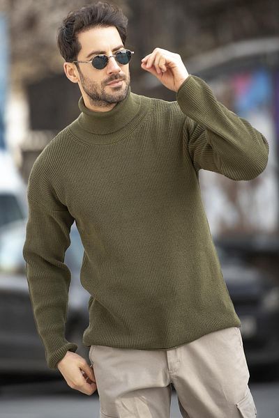 CHUBA Men's Turtleneck Thessaloniki Knitted Sports Knitwear Sweater 21W318