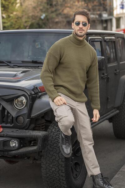 CHUBA Men's Turtleneck Thessaloniki Knitted Sports Knitwear Sweater 21W318