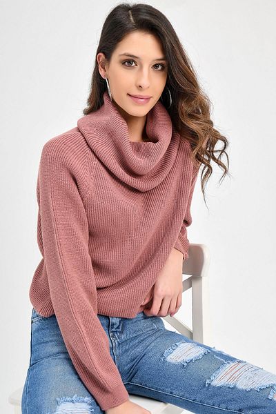 CHUBA Women's Degaje Turtleneck Short Thessaloniki Knitwear Sweater 20W106