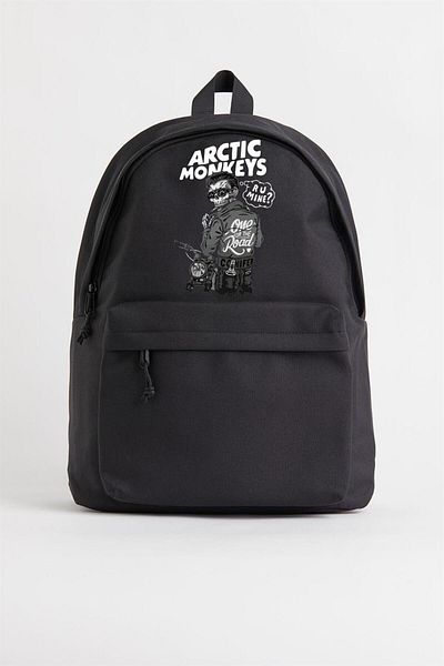 Aesthia Mingalondon Arctic Monkeys Printed Unisex Backpack