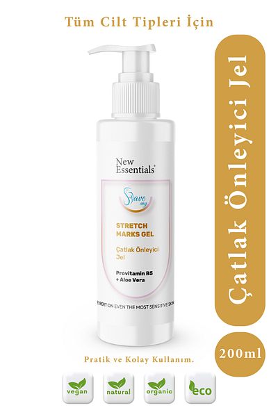 New Essentials Stretch Marks Gel Anti Stretch Mark Care Gel 200 ml