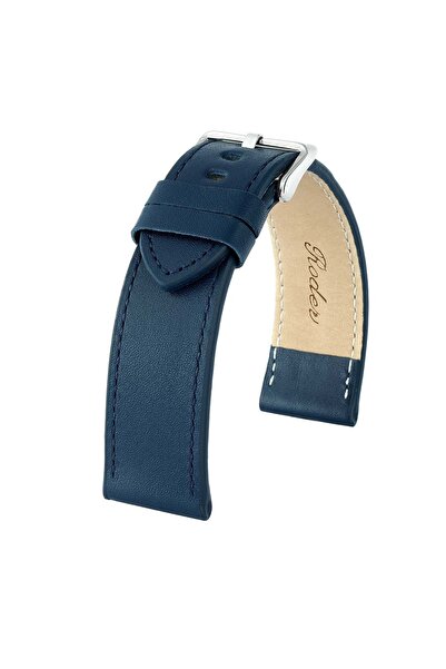 RODER R4136s D. حزام جلد أزرق - 20 ملم
