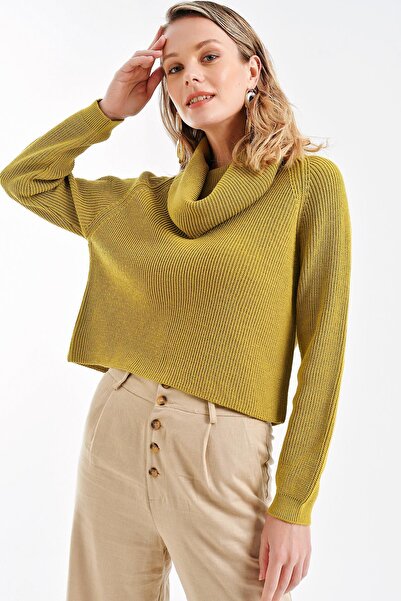 CHUBA Pulover de damă din dantelă cu gât țesut scurt Thessaloniki 20w106