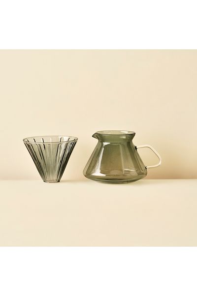 Bella Maison 700 Cc Gray Tapered Filtered Coffee Pot
