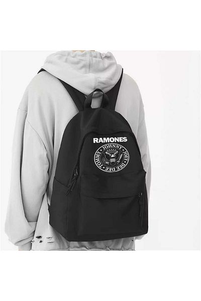 Aesthia Σακίδιο πλάτης Unisex με στάμπα MINGALONDON Ramones