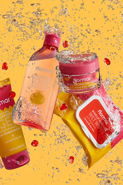 Flormar Makeup Removal Wipes for Normal and Dry Skin - Wet Wipes - 001 -8690604557349