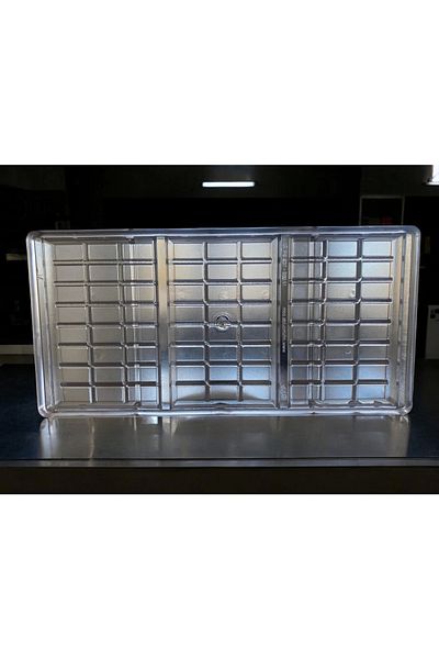 MFS 100 Gr. Polycarbonate Tablet Chocolate Mold - 003 |   Dubai Chocolate Mold