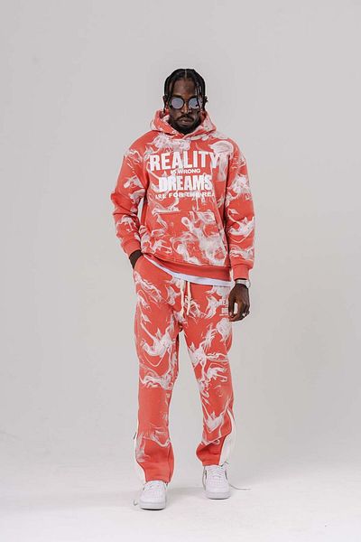 go gang own Reality Hoodie and Sweatpants Bottom Set