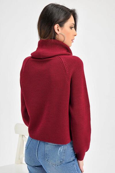 CHUBA Women's Degaje Turtleneck Short Thessaloniki Knitwear Sweater 20W106