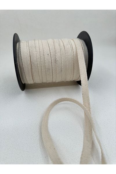 paşateks since 1995 şekil 5 Meters Ecru Strip Cord - 1 cm