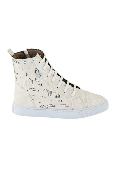 NOOSY Πολύχρωμες γυναικείες μπότες sneaker