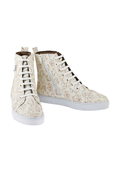 NOOSY Πολύχρωμες γυναικείες μπότες sneaker