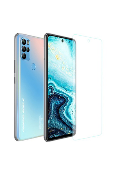 Nettech General Mobile Gm21 Pro Uyumlu Kılıf Dostu Cam Ekran Koruyucu
