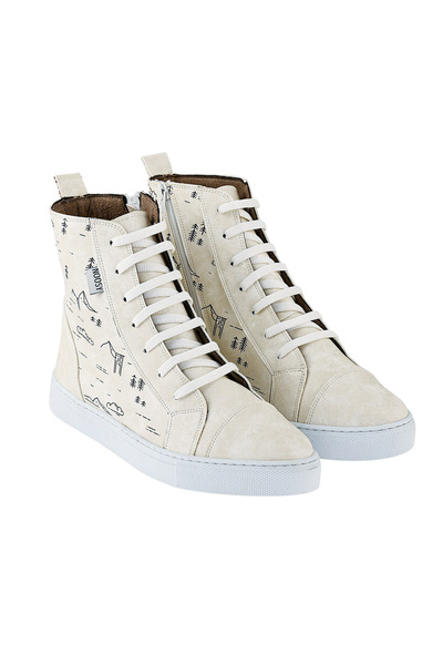 NOOSY Πολύχρωμες γυναικείες μπότες sneaker