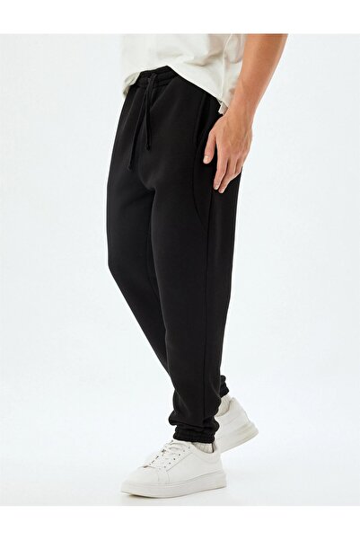 Koton 5wam40011mk 928 Antrasıt Erkek Pamuk Jersey Esofman Altı