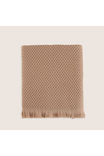 Chakra 50X90 cm Charmon Face Towel - Soil