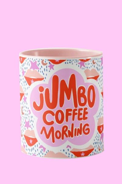 Hello Melody Design Hello Melody Mug Series "JUMBO COFFEE MORNING" Mug Original Design Digital Print Mug 9.5x8 Cm