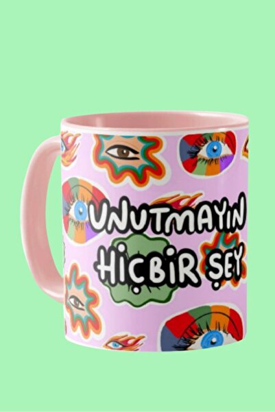 "NOTHING WILL HAPPEN TO ME" Mug from the Mug Series - Digital Printing Mug with Original Design 9.5x8 Cm