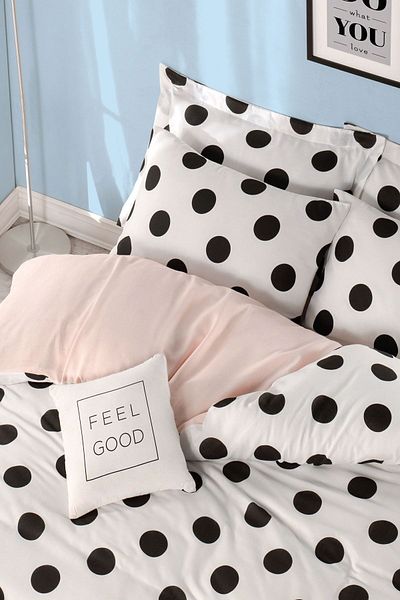 Eponj Home Παπλωματοθήκη Easy Ironing Double Person Mixpuan White-Simon