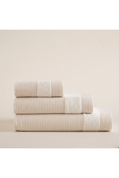 Chakra 50X90 cm Natural-Beige Gordel Face Towel