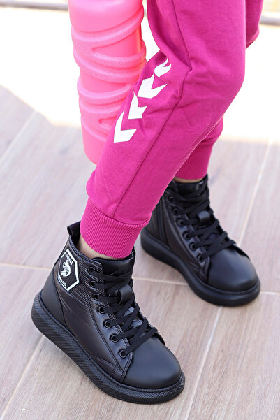 Mamito Ayakkabı Παιδικές μπότες MDL 1041 Parachute Fabric Lace Up