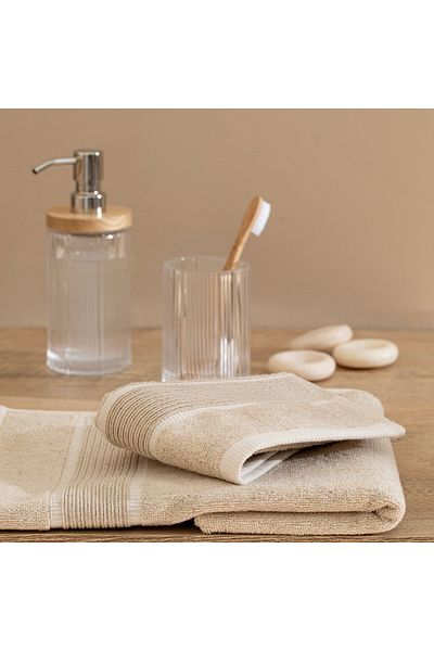 Chakra Rhone 50X90 cm Natural Face Towel