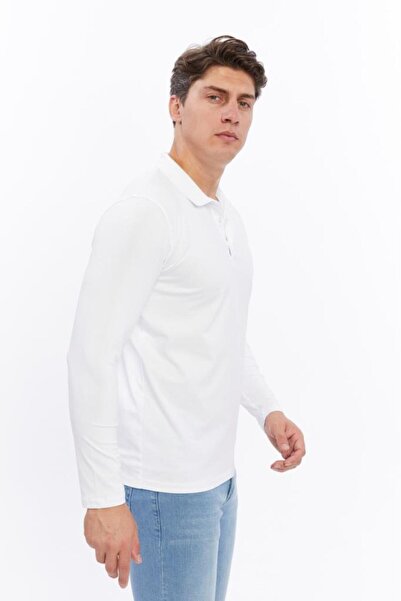 Rey Polo Model 5003 Pearl Long Sleeve Tee
