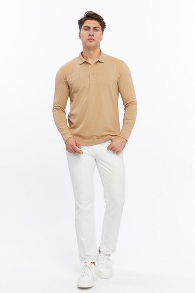 Rey Polo Model 5003 Pearl Long Sleeve Tee
