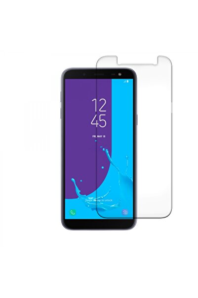 Nettech Samsung Galaxy J600 J6 Uyumlu Kılıf Dostu Ön Koruma Cam Ekran Koruyucu