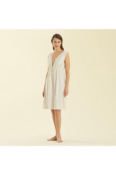 Chakra Hierba Nightgown White