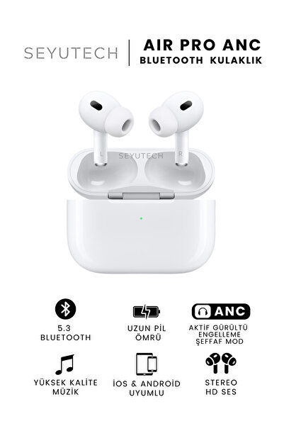 SEYUTECH Air Pro Anc Gürültü Engelleyici Bluetooth Kulaklık Ios Ve Android Uy...