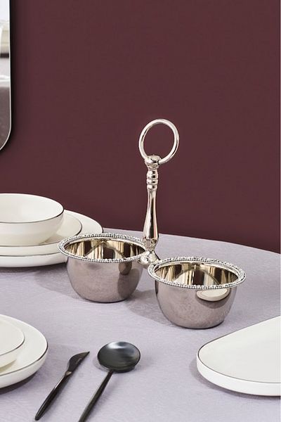 Karaca Home Majesty 2-Piece Snack Bowl