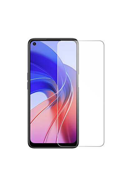 Nettech Oppo A55 Uyumlu Kılıf Dostu Ön Koruma Cam Ekran Koruyucu