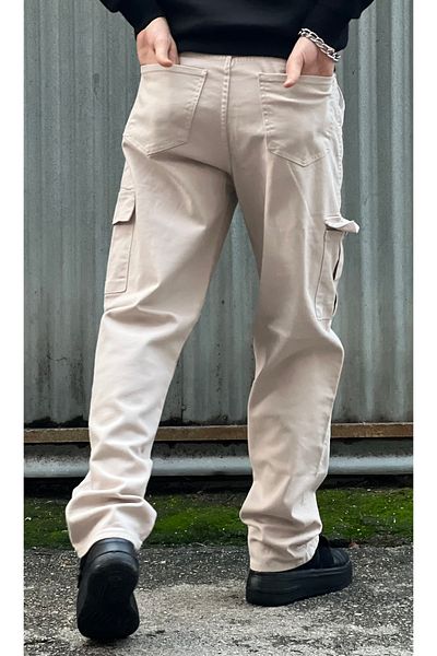 wamoss 2025 Season Enk Cream Baggy Cargo - Kkb