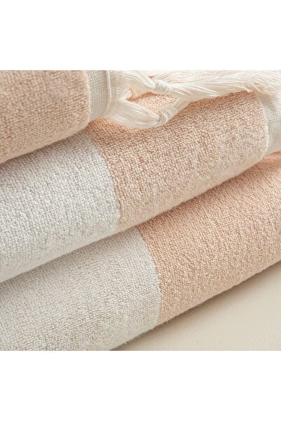 Chakra Bermundo 50X90 cm Face Towel - Powder/Ecru