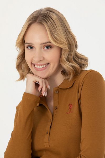 U.S. Polo Assn. Γυναικείο φούτερ Coconut Basic Polo Neck 50271573 -VR153