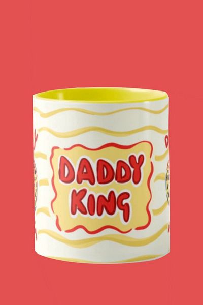 Hello Melody Design Hello Melody "Daddy King" Mug - 9.5x8 cm, Original Design Digital Print