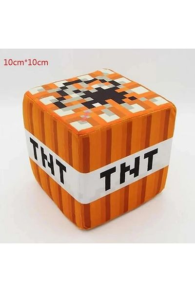 Choice A New Tnt Plush Pillow Cube Bomb Toy Key Chain Pendant Soft Plush Stuffed Toys Xmas Birthday Gifts .