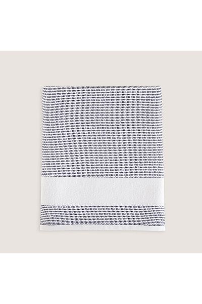 Chakra Albera 50X90 cm Face Towel - White/Marin Blue
