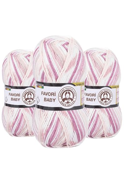 Ören Bayan Ören Favorite Baby Hand Knitting String 656 3 Pieces
