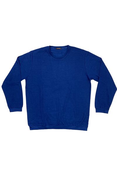 Masimar Men's Crew Neck Soft Textured Fabric Regular Fit Sweatshirt