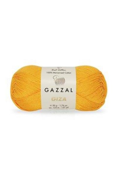 Gazzal Giza 50 GrMercerized Cotton Thread Amigurumi Thread Hand Knitting Thread 2464