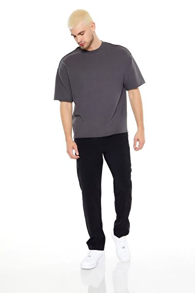 Forever 21 Slim-Fit İpli Kargo Pantolon