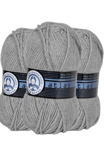 Ören Bayan Atlas Hand Knitting Thread 007 3 Pieces